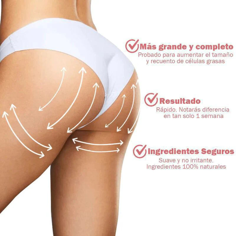 BootyMax + Crema aumentadora de Glúteos