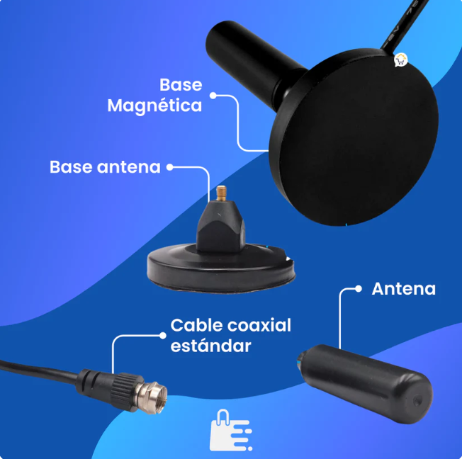 ANTENA DIGITAL TV LIBRE HDTV 4K + 12 mil canales